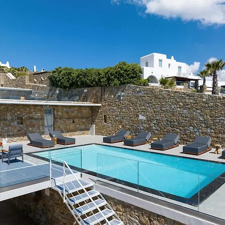 Villa Stunning Oceanview Mykonos | 5 Bedrooms | Perseus | Amazing Location Overlooking Sea & Private Pool | Faros